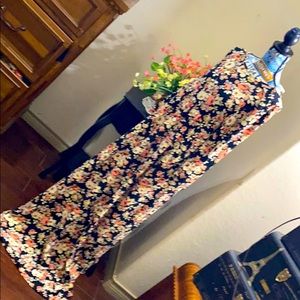 Maxi floral dress